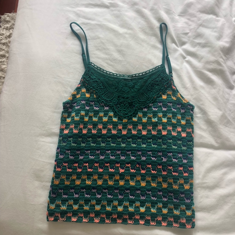 Free people crochet tank